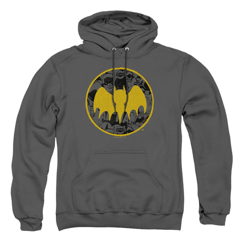 Batman Vintage Symbol Collage Pullover Hoodie