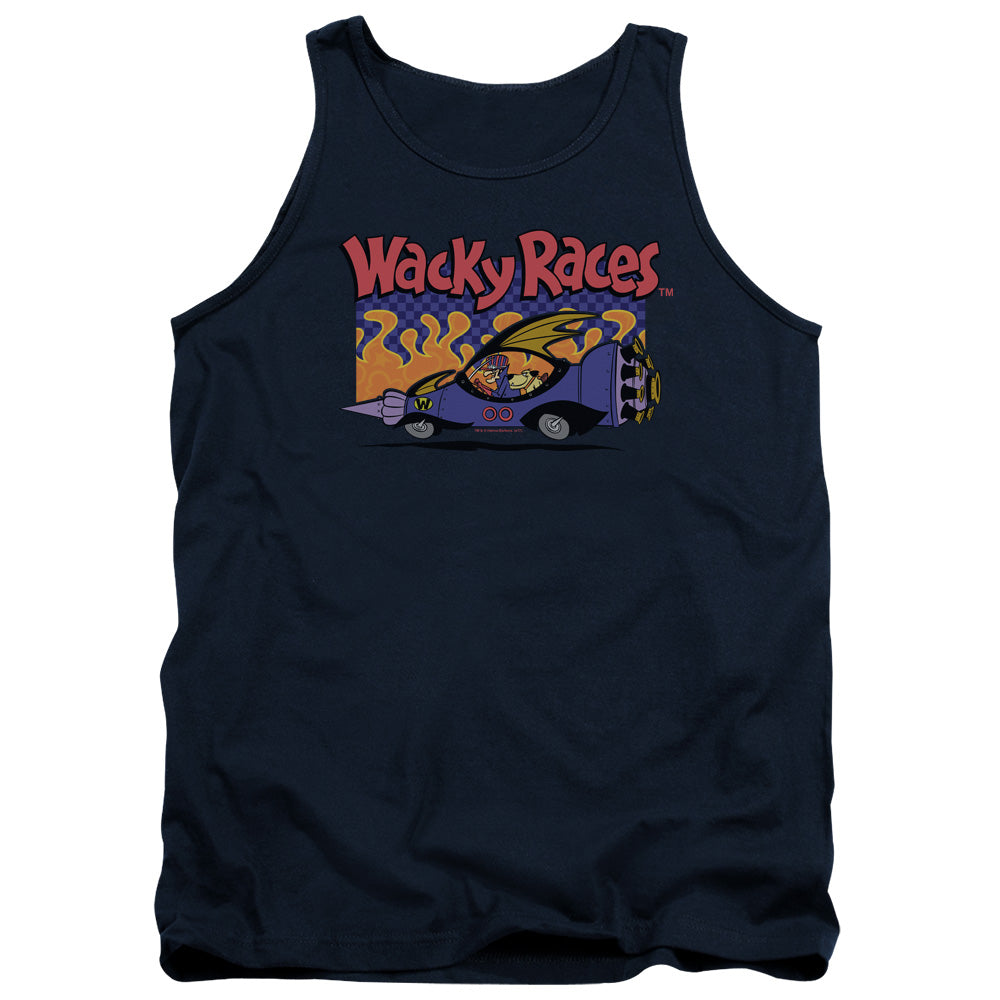 Wacky Races Mean Machine Logo Tank Top