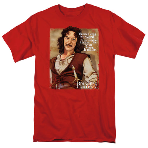 The Princess Bride Word Red T-Shirt