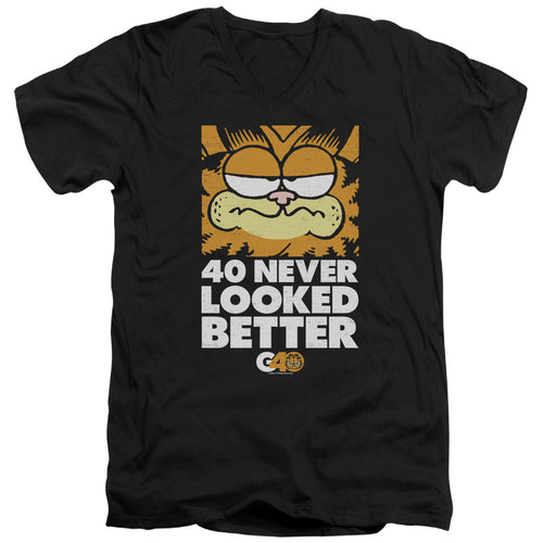 Garfield 40 Looks V-Neck T-Shirt