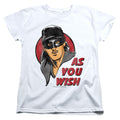 The Princess Bride As You Wish White Womens T-Shirt