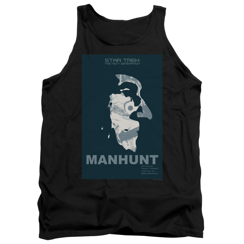 Star Trek Manhunt Black Tank Top