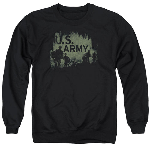US Army Soldiers Silhouette Crewneck Sweatshirt