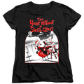 The Year Without a Santa Claus Santa Poster Womens T-Shirt