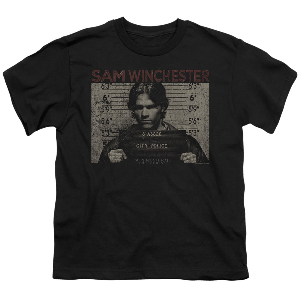 Supernatural Sam Winchester Mug Shot Youth/Toddler T-Shirt