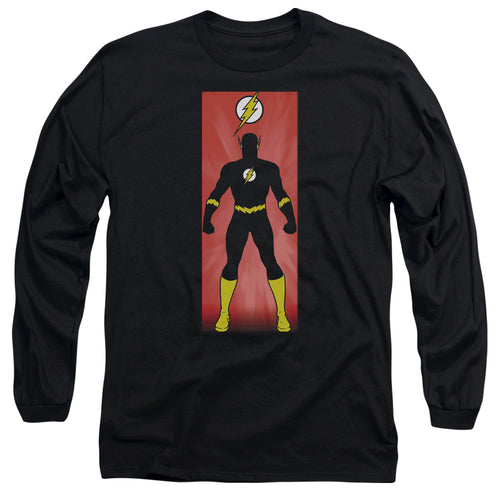 Justice League Flash Block Long Sleeve T-Shirt
