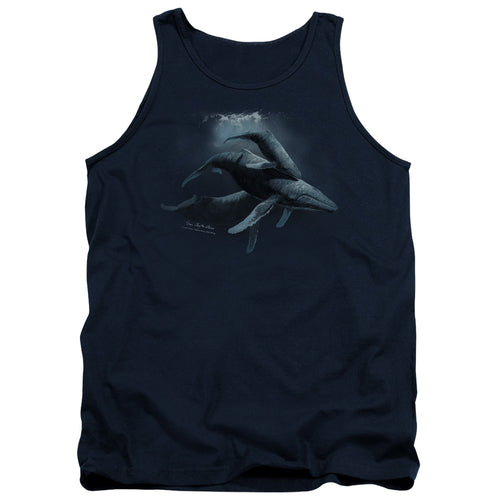 Wild Wings Power & Grace Humpback Whales Tank Top
