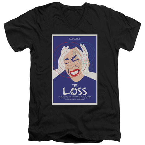 Star Trek The Loss Black V-Neck T-Shirt