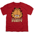 Garfield Life Begins At Forty Youth/Toddler T-Shirt
