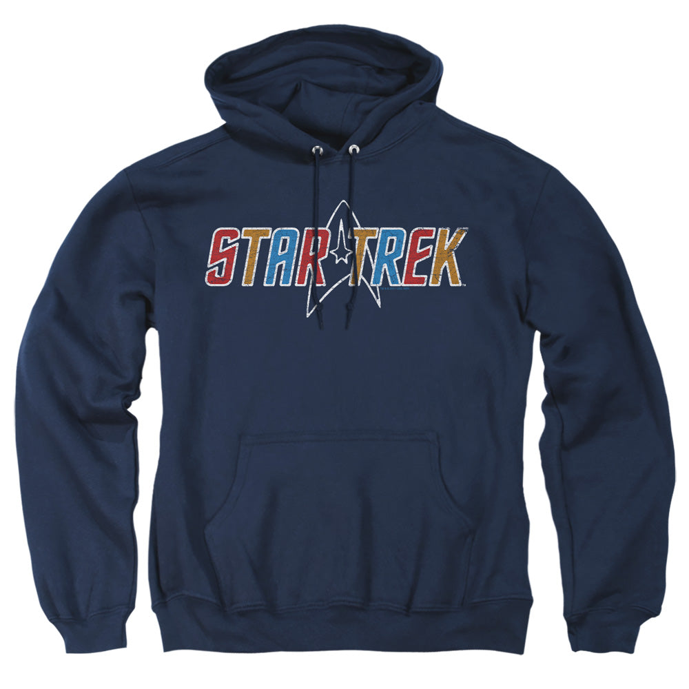 Star Trek Multi Colored Logo Pullover Hoodie