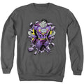 Superman Bizzaro Breakthrough Charcoal Crewneck Sweatshirt