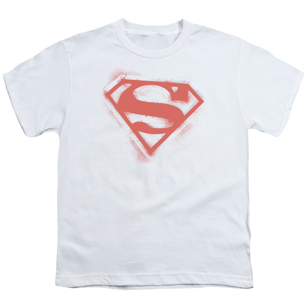 Superman Spray Paint Shield Youth/Toddler T-Shirt