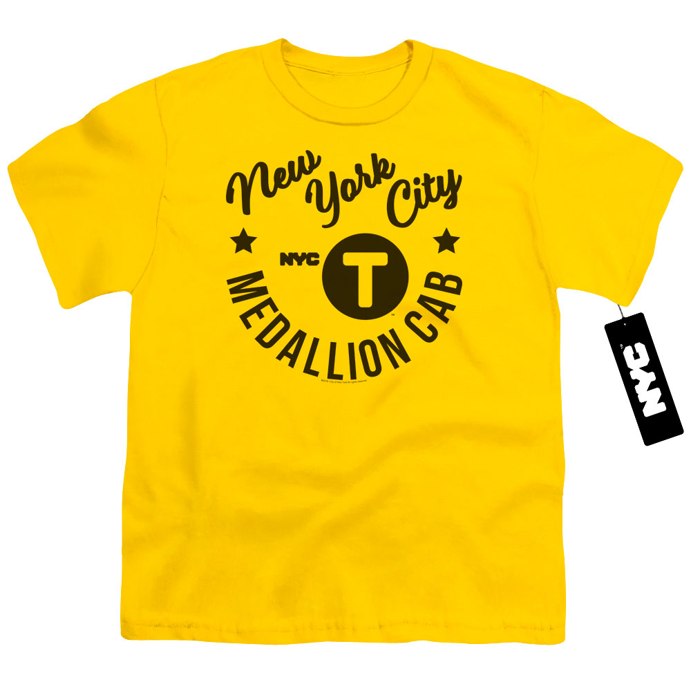 New York City Medallion Cab Yellow Youth/Toddler T-Shirt