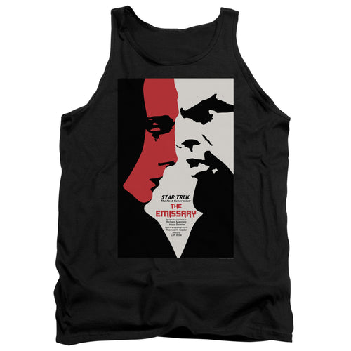 Star Trek The Emissary Black Tank Top