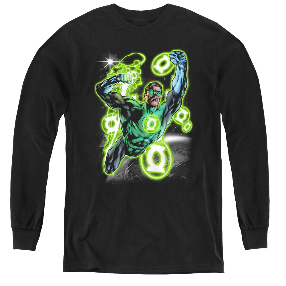 Green Lantern Earth Sector Youth Long Sleeve T-Shirt