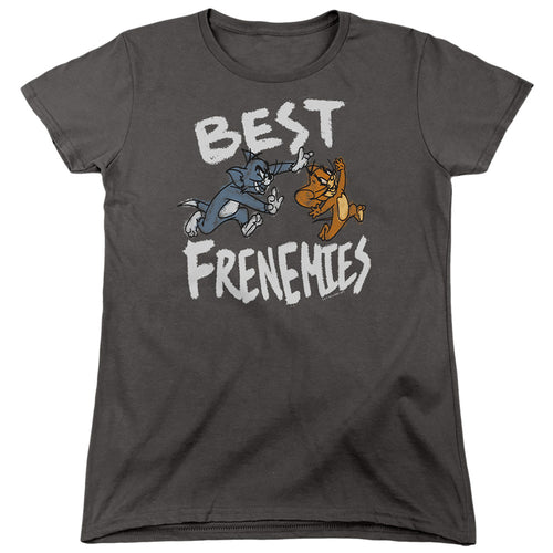 Tom and Jerry Movie Best Frenemies Womens T-Shirt