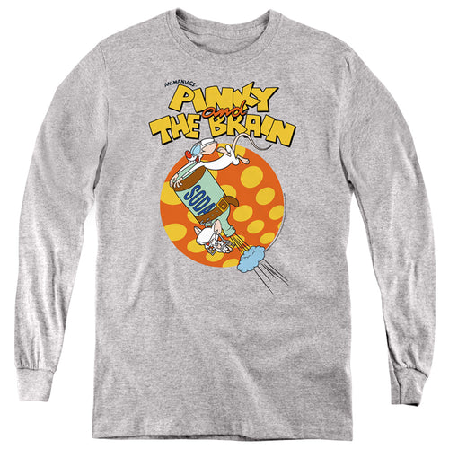 Pinky and the Brain Soda Youth Long Sleeve T-Shirt