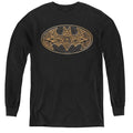 Batman Aztec Bat Logo Youth Long Sleeve T-Shirt