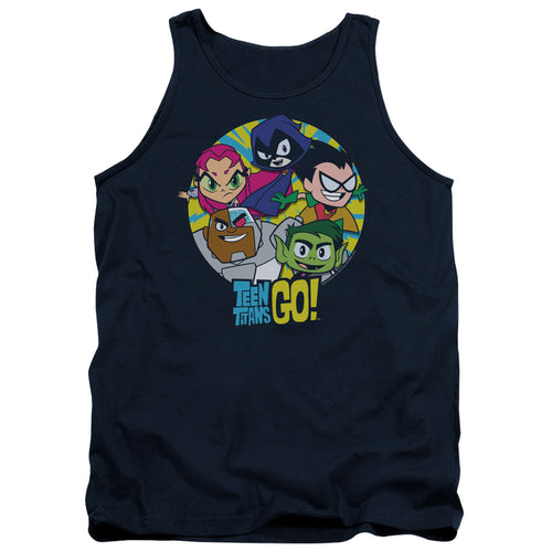 Teen Titans Go! Go Go Group Tank Top