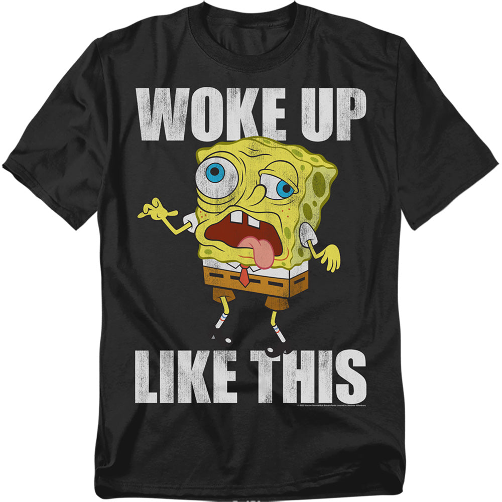 Spongebob Squarepants Woke Up Like This Meme T-Shirt