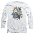 Lord of the Rings Collage Of Evil Long Sleeve T-Shirt