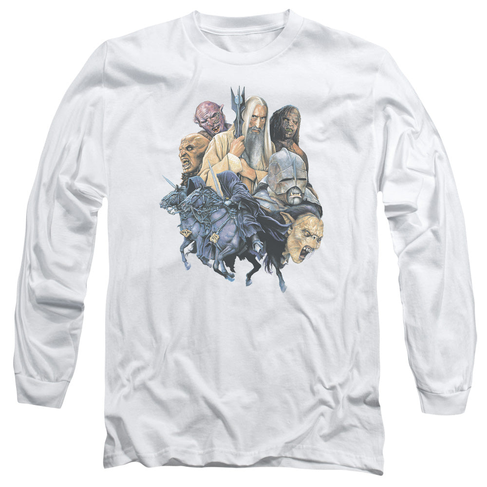 Lord of the Rings Collage Of Evil Long Sleeve T-Shirt