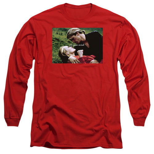 The Princess Bride As You Wish Photo Red Long Sleeve T-Shirt