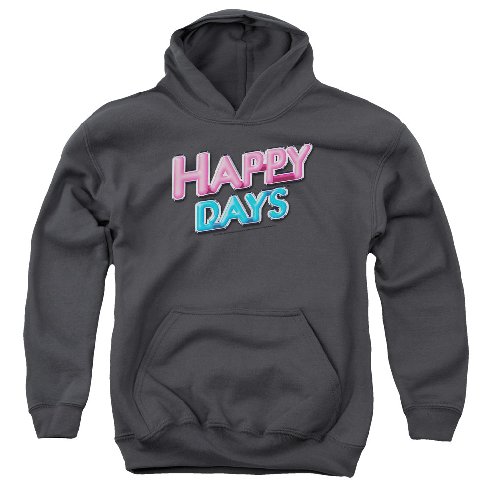 Happy Days Happy Days Logo Youth Hoodie