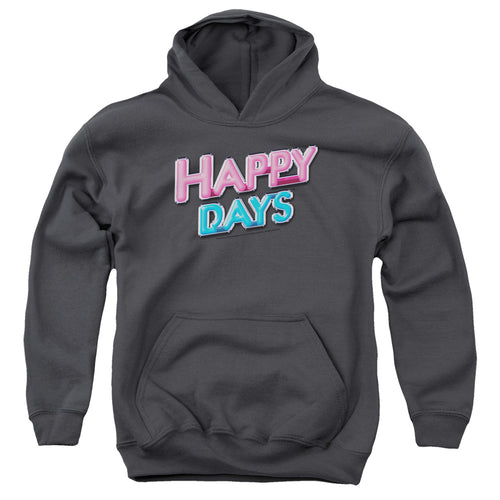 Happy Days Happy Days Logo Youth Hoodie