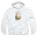 Medium White Light Pullover Hoodie