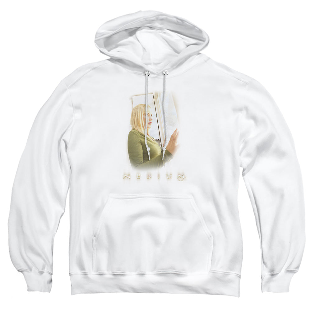 Medium White Light Pullover Hoodie