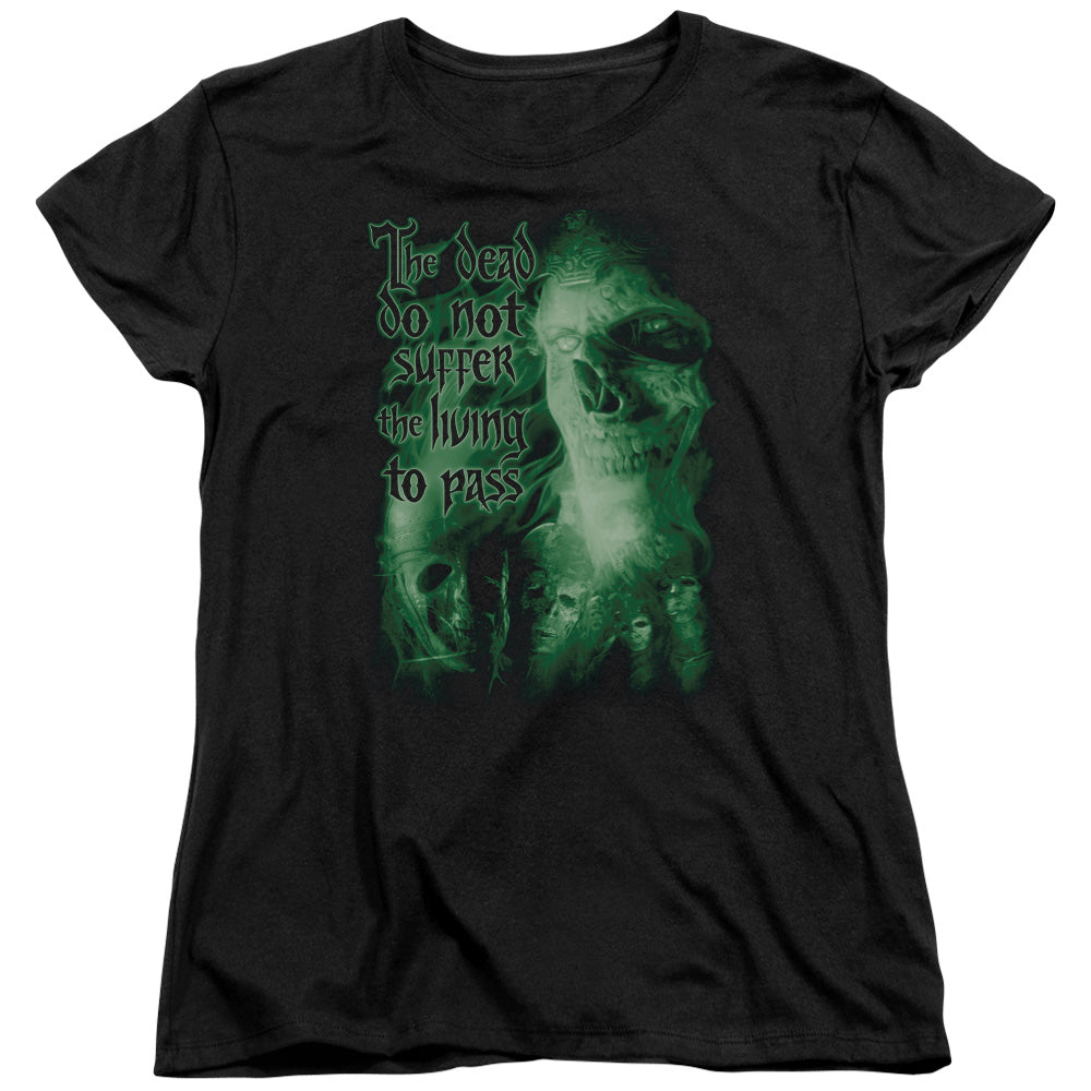 Lord of the Rings King of the Dead Womens T-Shirt