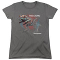 Mighty Morphin Power Rangers: The Movie Red Zord Womens T-Shirt
