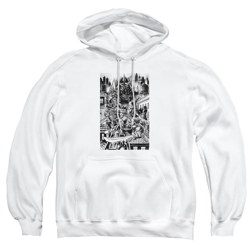 Teenage Mutant Ninja Turtles Take Down Shredder Pullover Hoodie
