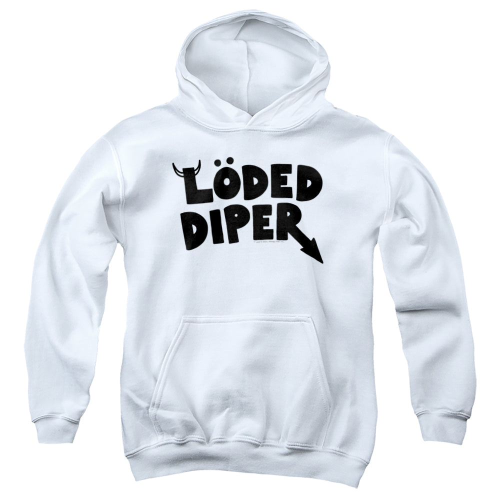 Diary of a Wimpy Kid Loded Diper Logo Youth Hoodie
