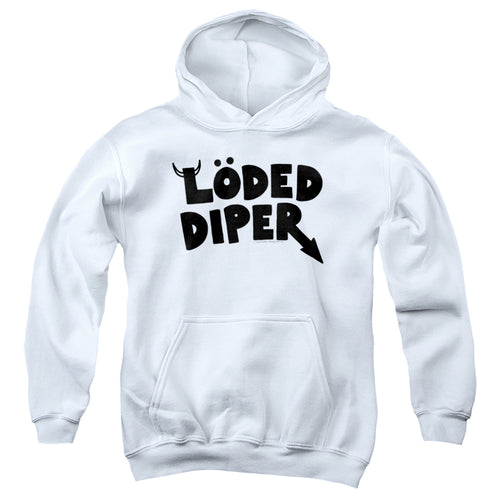 Diary of a Wimpy Kid Loded Diper Logo Youth Hoodie