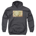 The Hobbit Middle Earth Map Youth Hoodie
