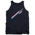 Top Gun Diagonal Stripes Tank Top