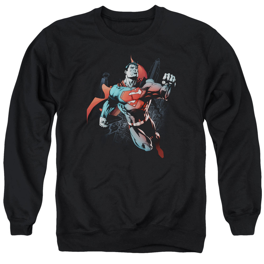 Superman Up in the Sky Crewneck Sweatshirt