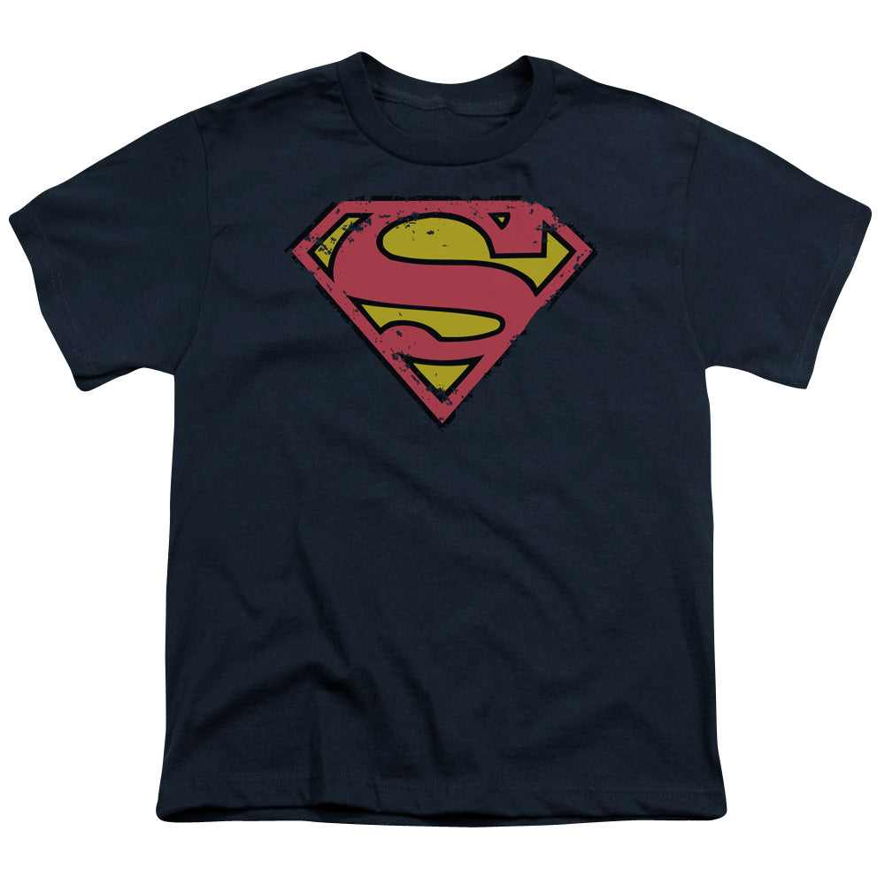 Superman Distressed Shield Youth/Toddler T-Shirt