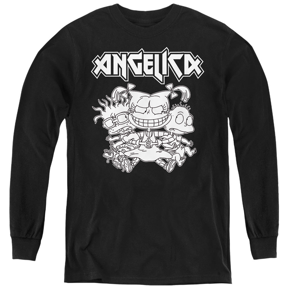 Rugrats Angelica Pickles Rocks Youth Long Sleeve T-Shirt