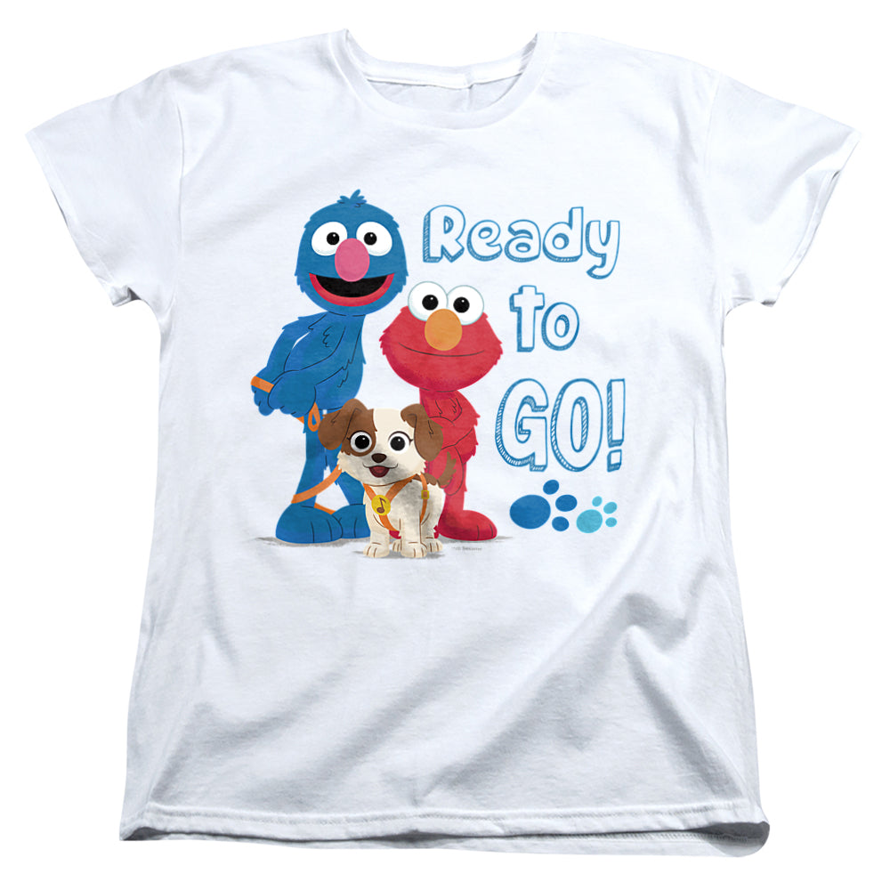 Sesame Street Ready to Go Womens T-Shirt