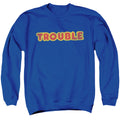 Trouble Logo Crewneck Sweatshirt