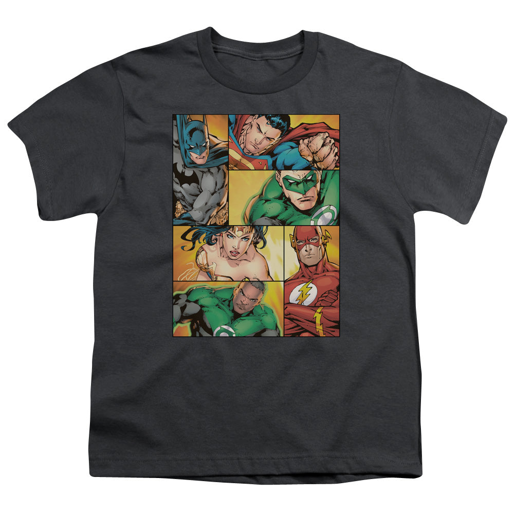 Justice League Hero Boxes Youth/Toddler T-Shirt