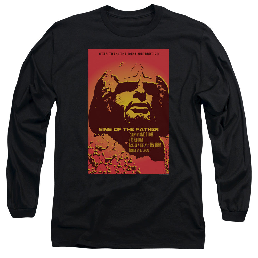 Star Trek Sins of the Father Black Long Sleeve T-Shirt