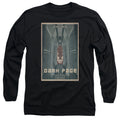 Star Trek Dark Page Black Long Sleeve T-Shirt