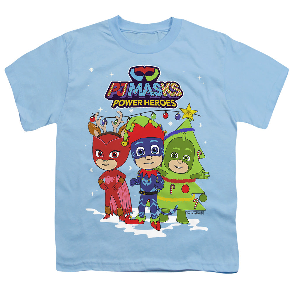 PJ Masks Christmas Heroes, Catboy, Owlette and Gekko Youth/Toddler T-Shirt