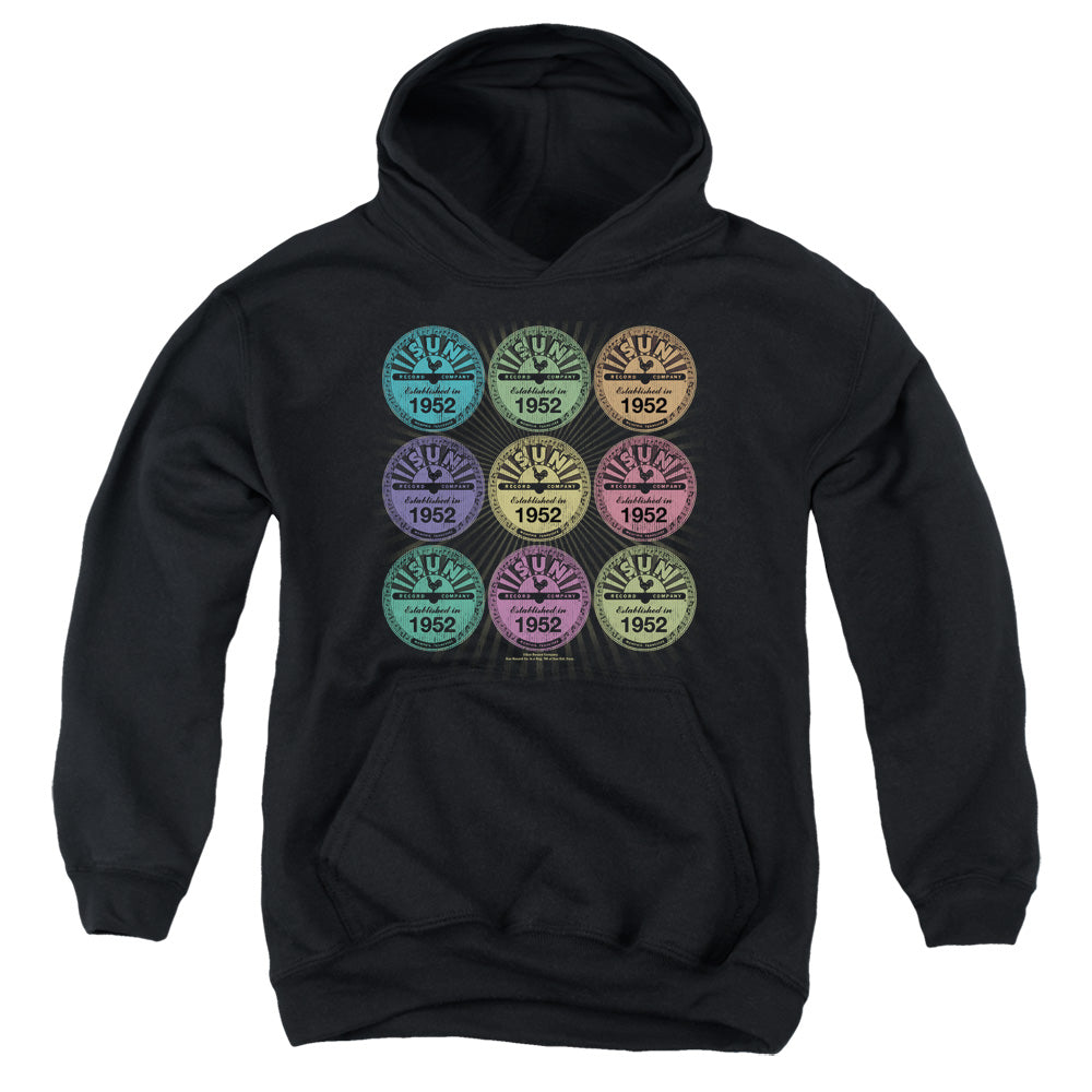 Sun Records Rocking Color Block Youth Hoodie