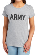 US Army Classic Letters Womens T-Shirt