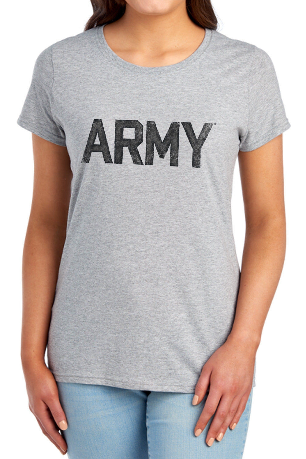 US Army Classic Letters Womens T-Shirt